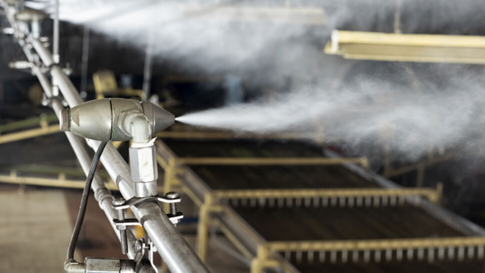 JetSpray humidifier at Bajrang Tea factory JetSpray humidifier at Bajrang Tea factory