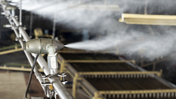 JetSpray humidifier at Bajrang Tea factory JetSpray humidifier at Bajrang Tea factory